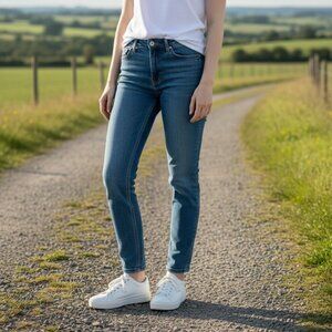 New Womens Vagabond Zoe White Leather Casual Platform Sneakers Shoes Size 6 M